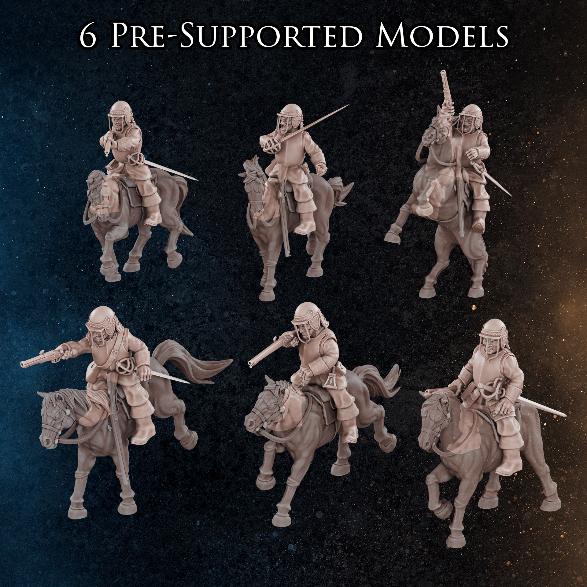 Light Cavalry - English Civil War - Pike & Shot